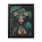 Plant goddess Gallery Canvas, Vertical Frame